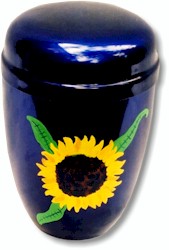 mit zwei grossen Sonnenblumen